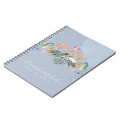 Hochzeit von Meeresschildkröten mit Braut und Bode Notizblock (Linke Seite)