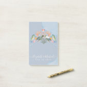 Hochzeit von Meeresschildkröten mit Braut und Bode Post-it Klebezettel (Auf Schreibtisch)