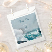 Hochzeit von Monogram, Wasserfarbe Geschenktütchen (Ausgeschnitten)