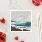 Hochzeit von Monogram, Wasserfarbe Serviette (Beispiel)