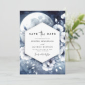 Hochzeit von Moonlit Save The Date (Stehend Vorderseite)
