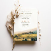 Hochzeit von Napa Sonoma Einladung