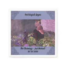 Hochzeit von Napkins im Fairytale Fantasy Theme