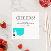 Hochzeit von Napkins Serviette (Beispiel)