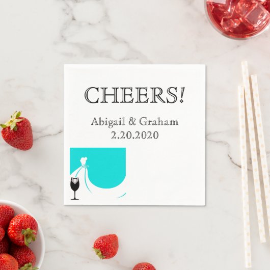 Hochzeit von Napkins Serviette (Beispiel)