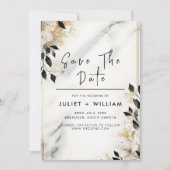 Hochzeit von Naturwerksteinen Save The Date (Vorderseite)