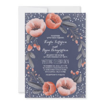 Hochzeit von Navy-Floral-Wreath-Gipskraut