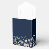 Hochzeit von Navy Spring Wildblume Meadow Garden Geschenkschachtel (Geöffnet)