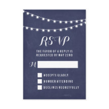 Hochzeit von Navy Summer String Light