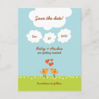 Hochzeit von niedlichen Cartoon