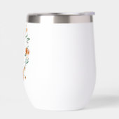 Hochzeit von Orange und Grüner Flora (Links)