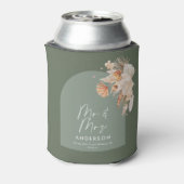 Hochzeit von Pampas-Gras in Böhmen Dosenkühler (Kanne Rückseite)