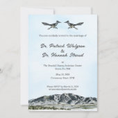 Hochzeit von Patrick und Hannah Einladung (Vorderseite)