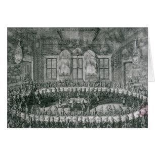 Hochzeit von Peter I und Catherine im Winter