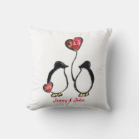 Hochzeit von Pinguin & Herz
