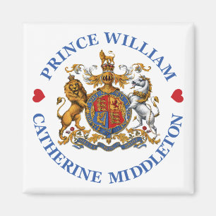 Hochzeit von Prinz William und Catherine Middleton Magnet