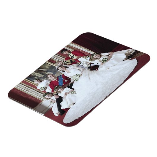 Hochzeit von Prinz William und Catherine Middleton Magnet (Linke Seite)