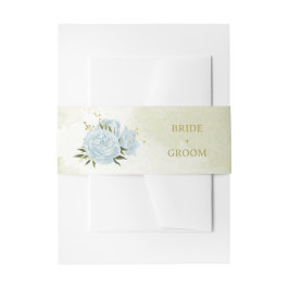 Hochzeit von romantischen Blumen Einladungsbanderole