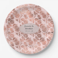 Hochzeit von Rose und Blütenblättern