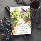 Hochzeit von Rotkäppchen im Weingarten Einladung