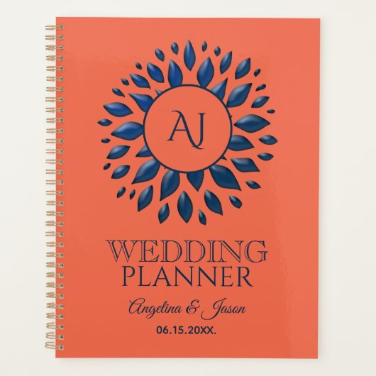 Hochzeit von Schiffen und Korallen Planer (Vorderseite)