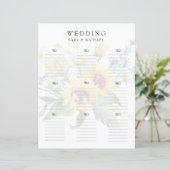 Hochzeit von Sonnenblumen in Bloom (Stehend Vorderseite)