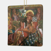 Hochzeit von St. George, Prinzessin Sabra von Ross Keramikornament (Links)