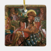 Hochzeit von St. George, Prinzessin Sabra von Ross Keramikornament (Vorderseite)