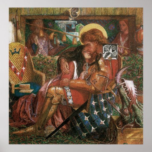 Hochzeit von St. George, Prinzessin Sabra von Ross Poster (Vorne)