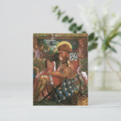 Hochzeit von St. George, Prinzessin Sabra von Ross Postkarte (Stehend Vorderseite)