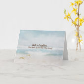 Hochzeit von Starfish am Ocean Beach Karte (Gelbe Blume)