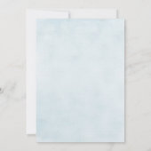 Hochzeit von Starfish und Rope Beach Einladung (Rückseite)