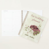 Hochzeit von staubigen Rose-Blume Planer (Anzeige)