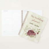 Hochzeit von staubigen Rose-Blume Planer (Anzeige)