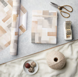 Hochzeit von Strandcreme Geschenkpapier