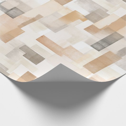 Hochzeit von Strandcreme Geschenkpapier (Ecke)