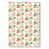 Hochzeit von Tulips und Daffodils Tischnummer (Rückseite)