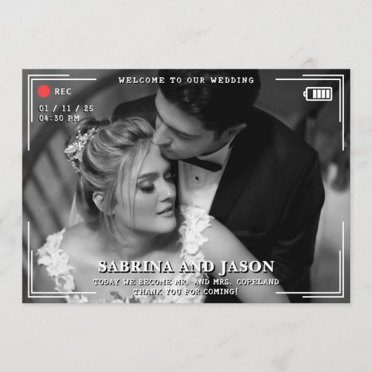 Hochzeit von Videokamera-Fotos Programm (Vorderseite)