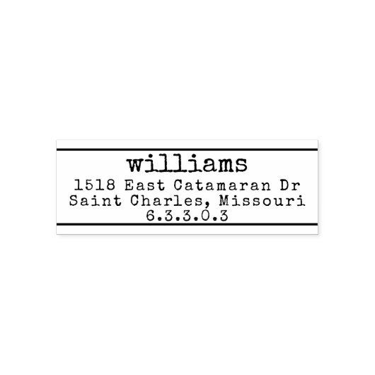 Hochzeit von Vintagen Schreibmaschinen-Schriftart Permastempel (Design)