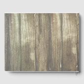 Hochzeit von Waldhügeln Gästebuch (Rückseite)