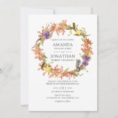 Hochzeit von Wasserfarbe Einladung (Vorderseite)