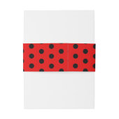 Hochzeit von Wasserfarbe geometrischer Kristallgrü Einladungsbanderole (Rückseitenbeispiel)