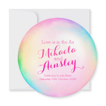 Hochzeit von Wasserfarben