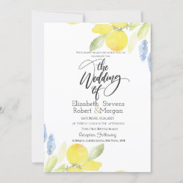 Hochzeit von Wasserfarben Einladung