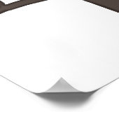 Hochzeit von Wasserfarben Poster (Ecke)