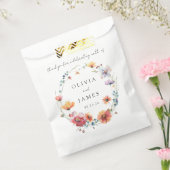 Hochzeit von Wasserfarben-Wildblume Geschenktütchen (Versiegelt)