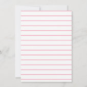 Hochzeit von Watercolor Cherry Blossom Einladung (Rückseite)