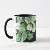 Hochzeit von weißen Blume Tasse (Links)