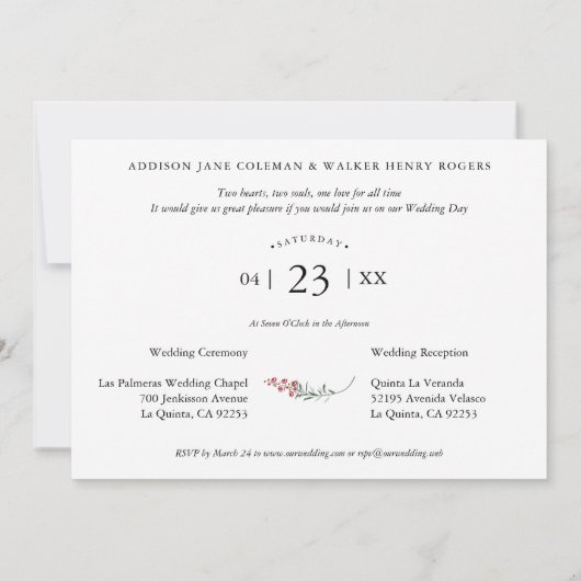 Hochzeit von White Trendy Branches - Feier 2 Fotos (Rückseite)