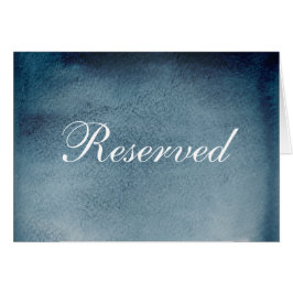 Hochzeit vorbehalten für die Marine. Blau-moderne 